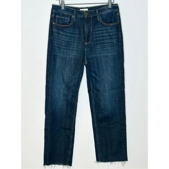 Driftwood Royce Straight Leg Jeans Dark Wash Size 28 - Picture 2 of 9